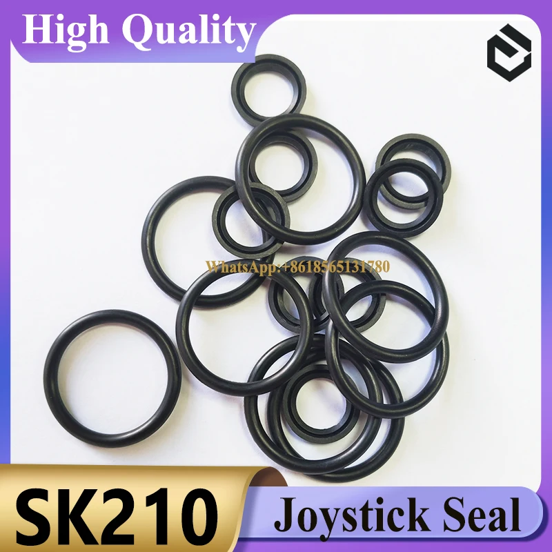 SK210 SK200 SK120 SK60 Joystick Seal Kit Pilot Valve Seal Kit for Excavator