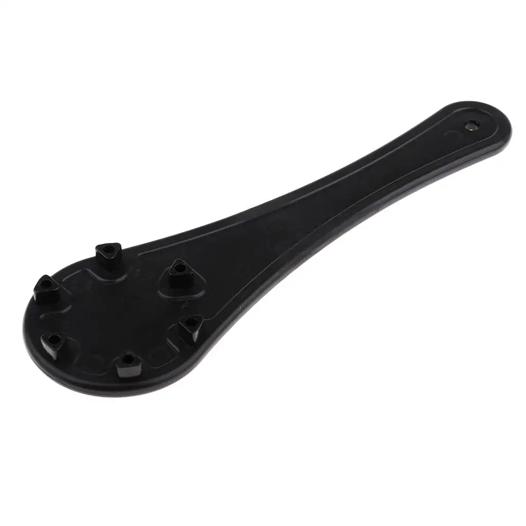 Portable Black PVC Kayak Dinghy Valve Wrench 6 Section Spanner