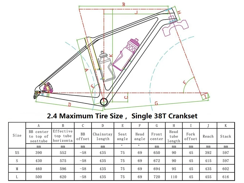 ELITE-MTB Carbon Fahrrad rahmen, Fahrrad teile, 29er,15 ", 17", 19 ", BB92 Routing, Glasfaser zubehör, Mountain Frameset – Detail 3