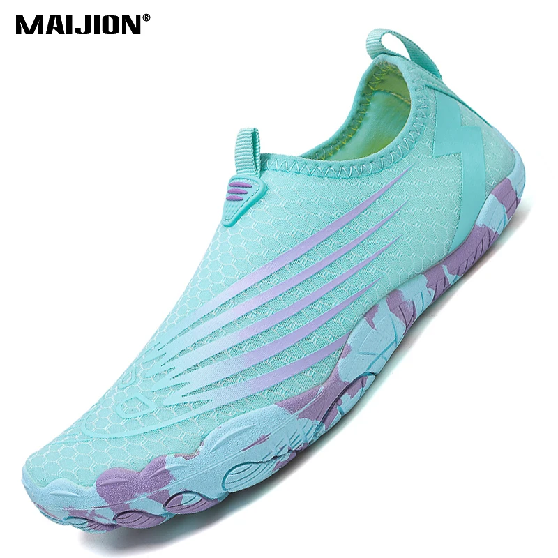 Men Quick Dry Aqua Shoes Women Breathable Water Sports Shoes Light Non-slip Wading Sneakers for Seaside Swimming Surfing Sailing - Image 2