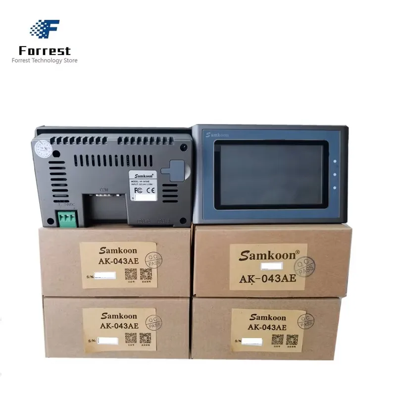 4.3 polegadas AK-043AE AK-043AW AK-043BS Samkoon DC 24V 480*272 Resolução Touch Screen HMI