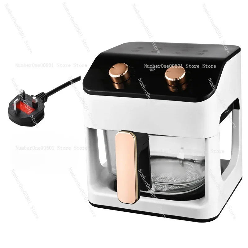 Air Fryer Intelligent Temperature Control Oven Household Transparent Visual Full Glass Pot Automatic Deep Frying Pan