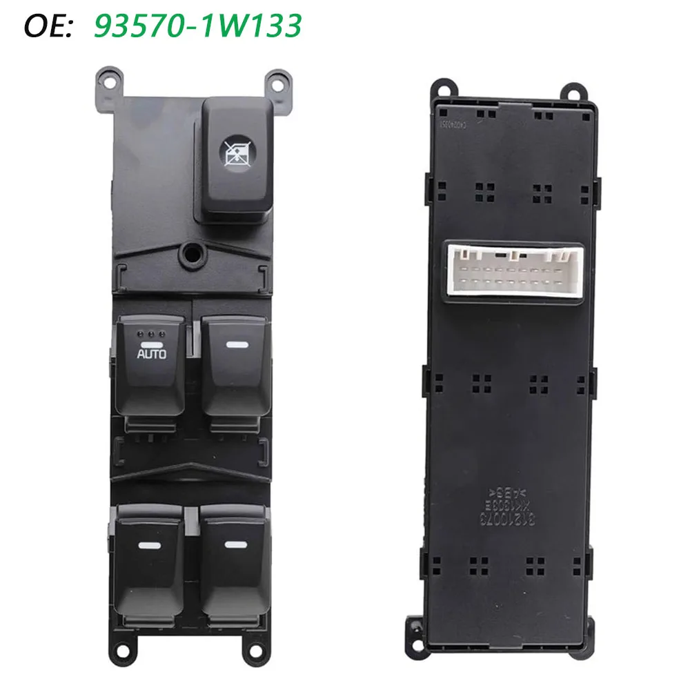 For KIA Rio III（UB）2015 2016 2017 Electric Power Master Window Switch Lifter Control Button Parts 93570-1W133 935701W133