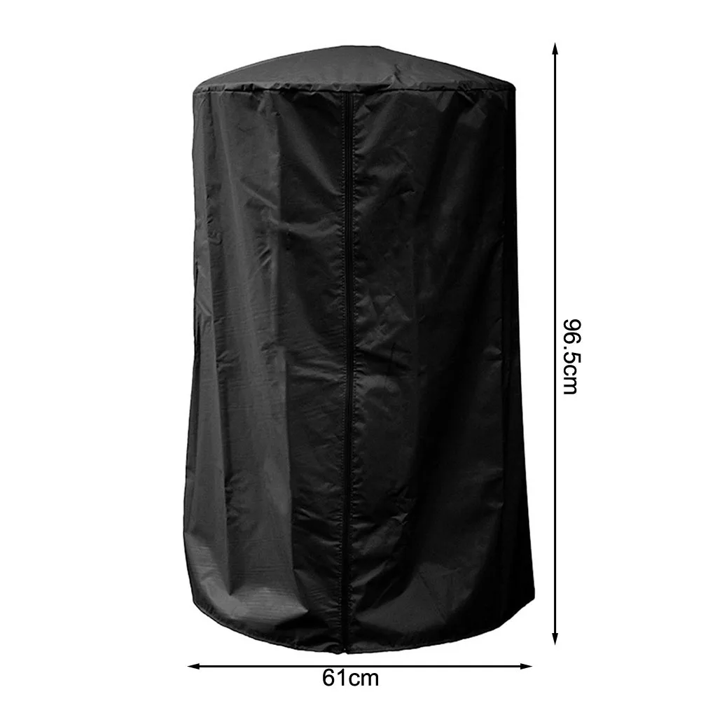 Functional Outdoor Heater Dustcover Created with Resilient 210D Oxford Fabric Delivers Reliable Seasonal Protection Features