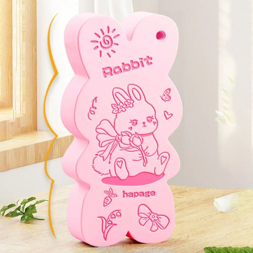 سوبر لينة التقشير حمام الإسفنج لوازم الحمام الجسم العناية بالبشرة حمام الإسفنج Sassafras الكرتون الأرنب حمام الإسفنج