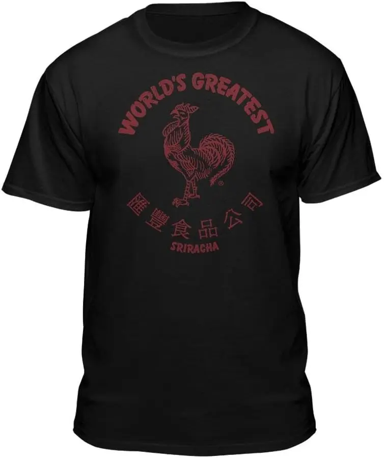 Camiseta para hombre con salsa picante más grande del mundo de Sriracha