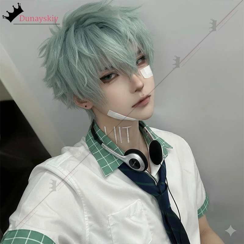 CR6.17*Anime ALIEN STAGE Cosplay Till Ivan Luka Neues Outfit Anakt Arts High School Uniform DK Weißes Hemd Perücken Halloween Party