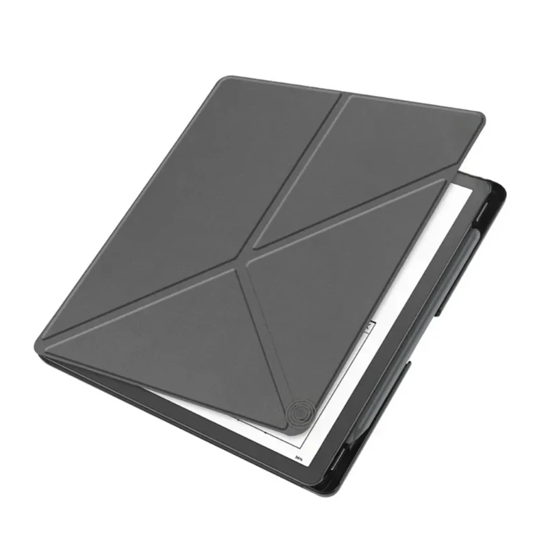 حافظة واقية متعددة الطي K1AA لهاتف 2024 مقاس 10.2 بوصة تغطية كاملة مع جلد البولي يوريثان وبطانة ناعمة