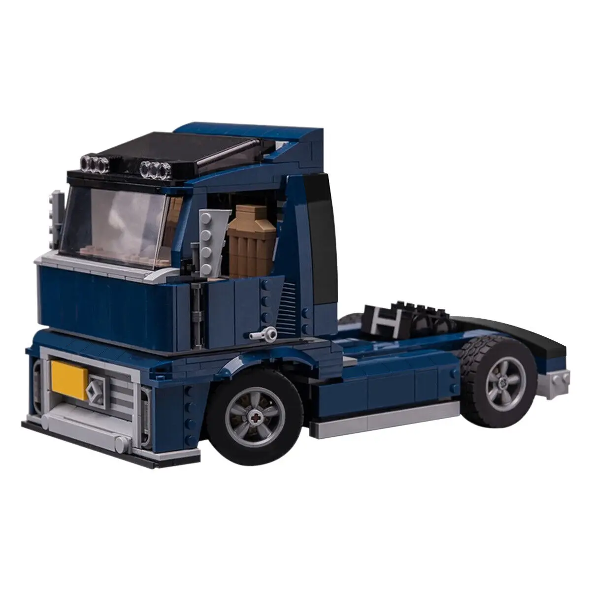 1025 Pieces Truck Dark Blue Version from Set 10265 Alternate MOC Build