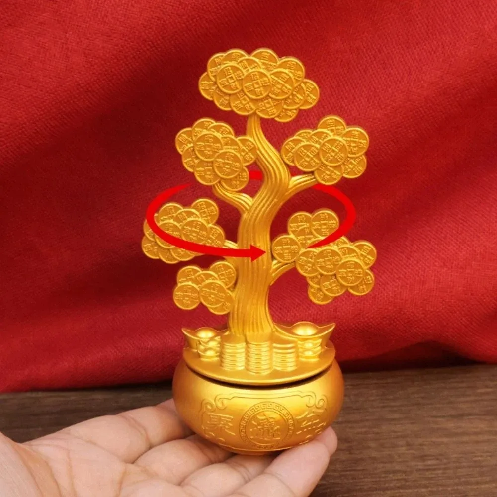 

Multiple Sizes Alloy Windmill Rotating Ornament Lucky Crafts Good Luck Home Decor Gold Artificial Auspicious Ornament Desktop