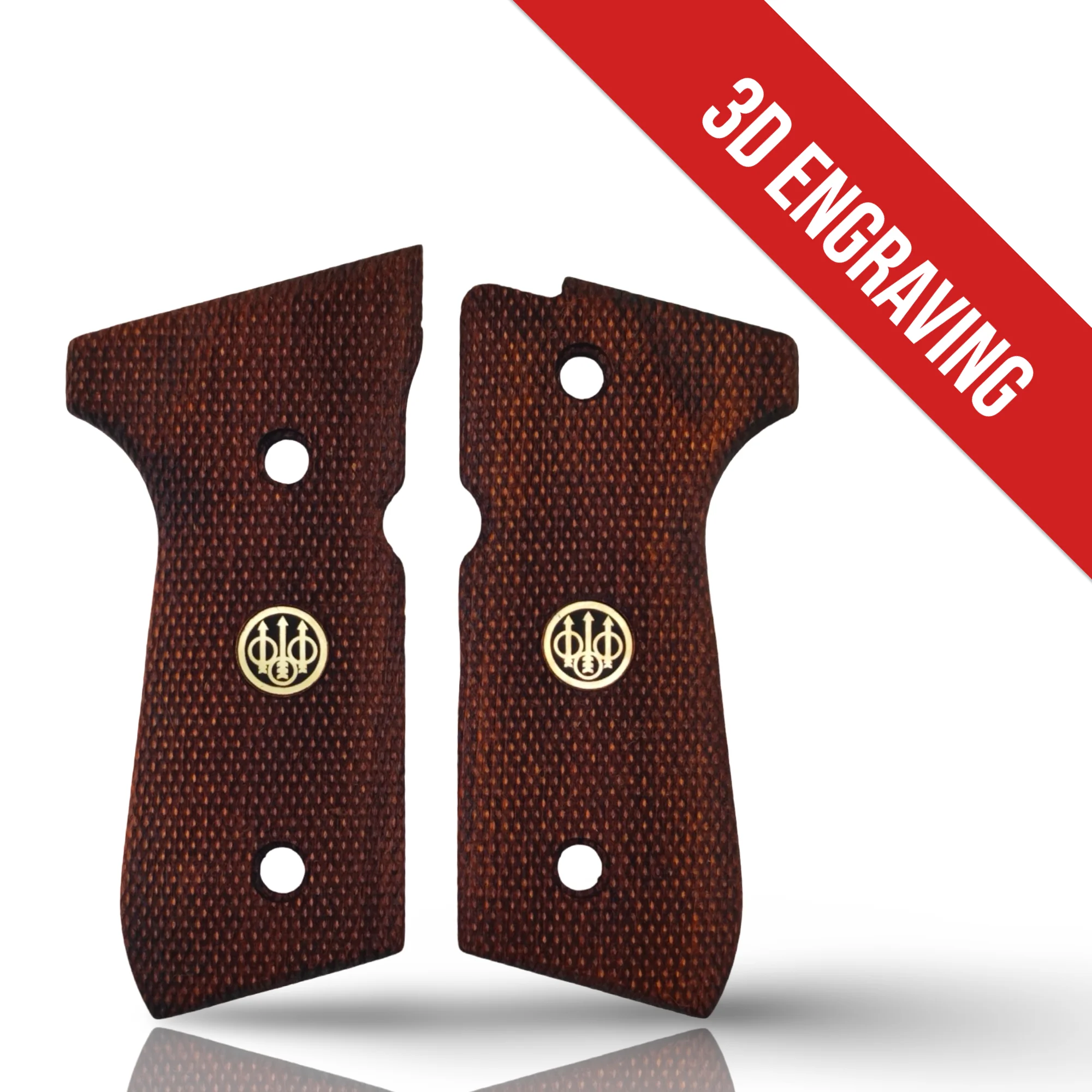 Zib Grips Premium Wooden Series Pistol Grips for Beretta F92