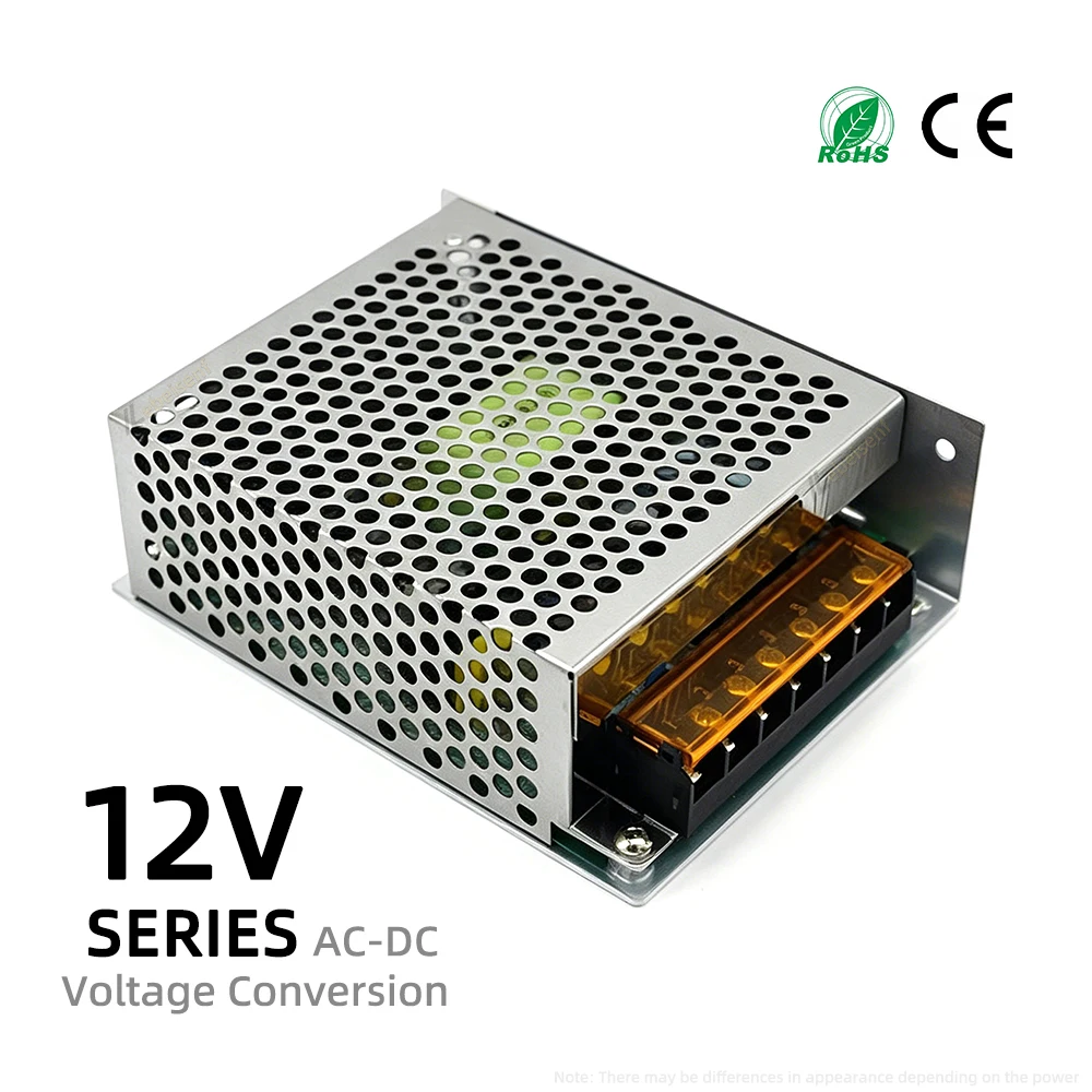 12V LED Driver Power Supply Converter 12W 15W 24W 36W 50W 60W 72W 100W 120W 150W 180W 200W 240W  Silent 110V 220V AC-DC for LED