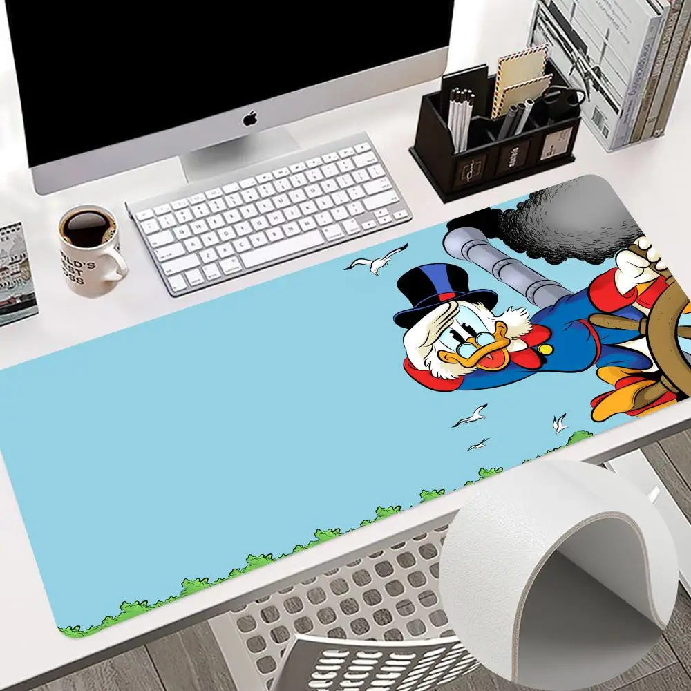 Disney D-Donald D-Ducks Mouse Pad 80x40cm 900x400mm Keyboard PC Desk Pads HD Printing Computer Double Sided Leather Non-slip PU