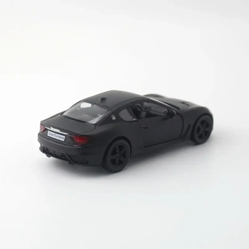 1:36 Maserati GT Đồ Chơi Xe Diecast Model Kéo Lại Cửa Mở Giáo Dục Bộ Sưu Tập Tặng Kid Mattle Đen