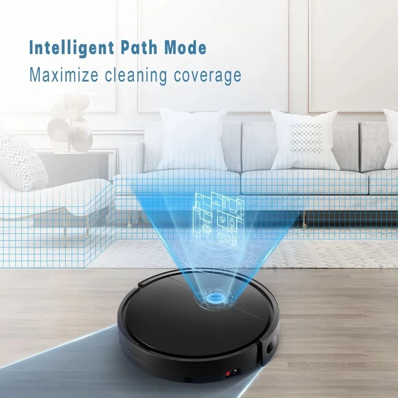 Robitc ذكي نظافة روبوت اللاسلكي المنزلية فراغ Aspirapolvere الاتحاد الأوروبي التوصيل الجاف كنس وظائف التطهير بطارية تعمل بالطاقة