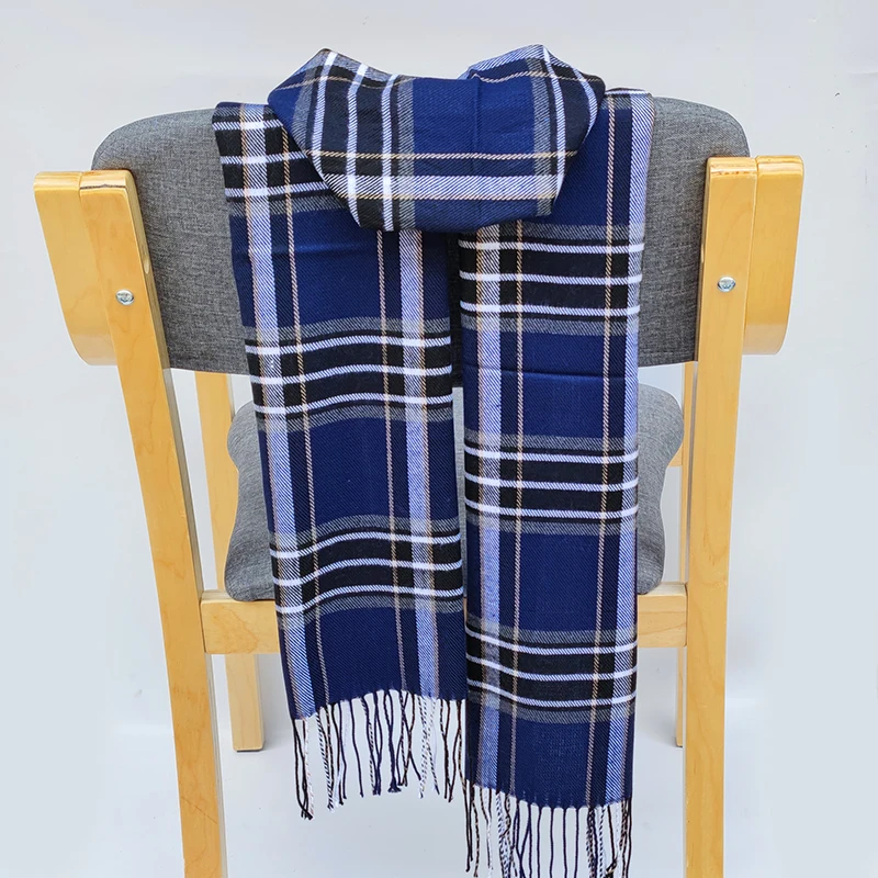 180*35cm Women Warm classic lattice Scarf Fashion Casual popular Cashmere Couple Plaid Winter Men business Unisex muffler hijab