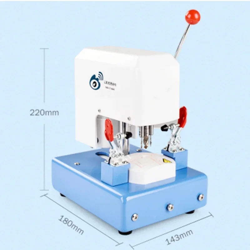 CP-10A Glasses lens template punching machine three-hole machine three-eye punching mechanism template machine