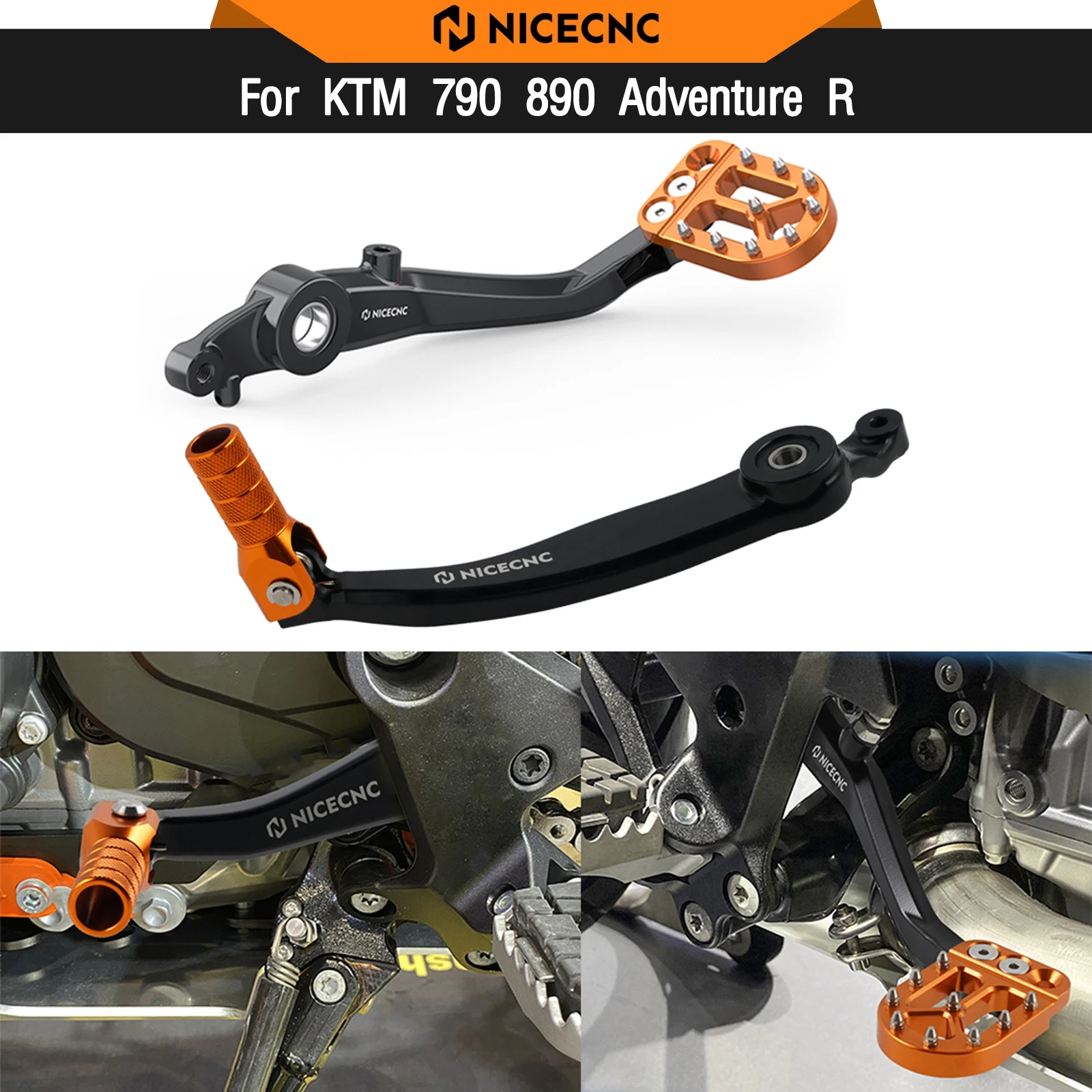 

Gear Shift Lever Brake Pedal For KTM 790 Adventure Adventure R 2019-2023 890 Adventure /R 2021-2023 Husqvarna NORDEN 901 22-2023