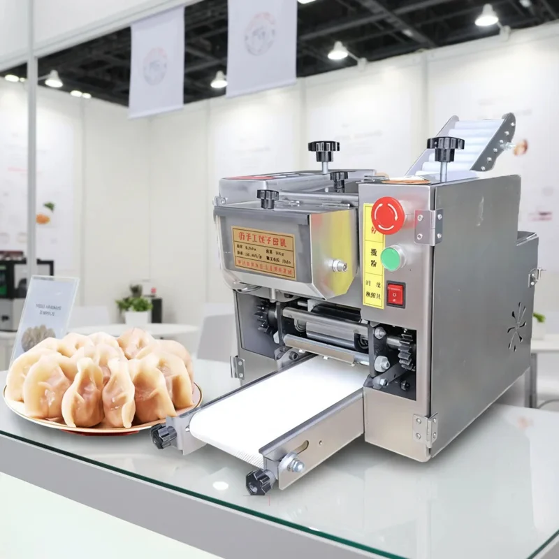 Máquina Automática Mini Motorizada de Alta Capacidad para Hacer Tortillas de Harina, Roti, Chapati, Pan Árabe Pita, Dumplings y Empanadas para el Hogar