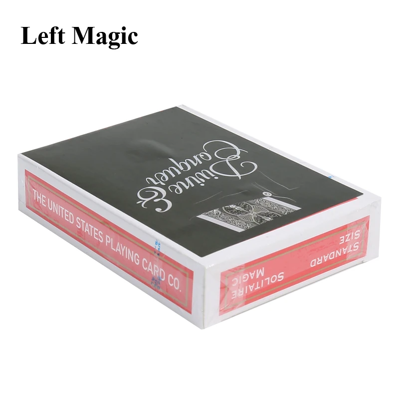 Divine and Conquer Magic Tricks Card Prediction Magia Magician Read Mind Close Up Street Illusions Gimmicks Mentalism Props