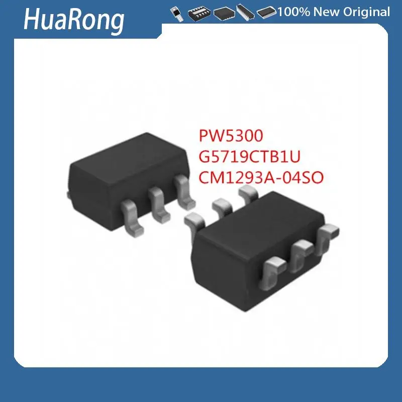 10PCS/LOT      PW5300  AL157   DC-DC     G5719CTB1U    G5719C    519CS    519C     CM1293A-04SO   CM1293A    D635      SOT23-6