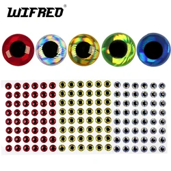 [300PCS] Resin 3D Fish Eye for Lure Bait Making Pike Fly Tying Gold Red Silver Streamer Soft Bait Eyes Wholesale 2mm to 10mm