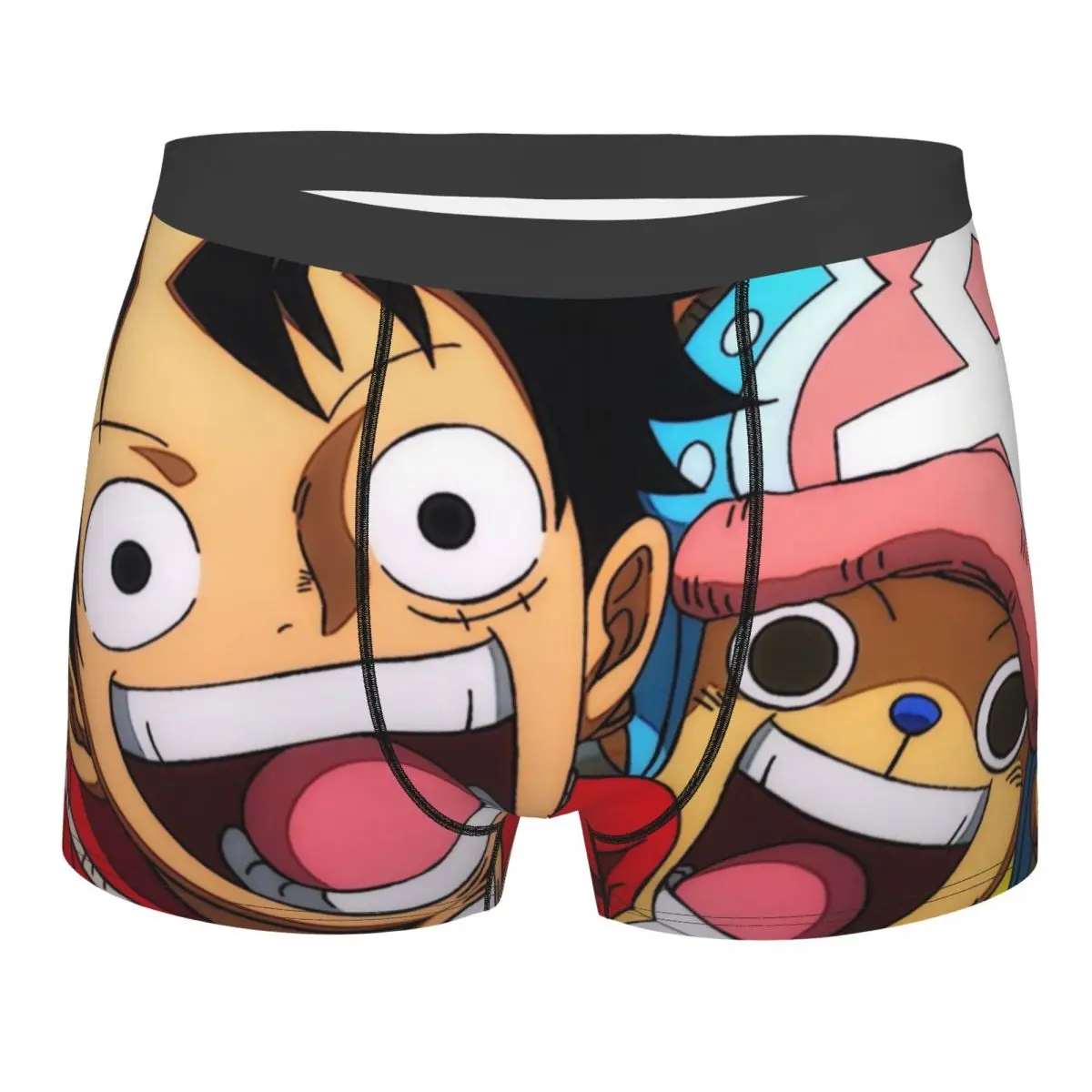 

Луффи Зоро Тони Чоппер аниме боксеры кляп подарок для мужчин забавное нижнее белье трусы-боксеры