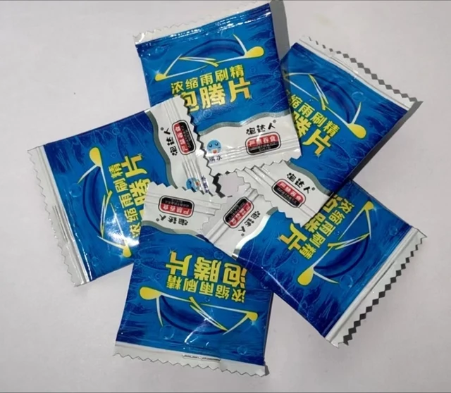 Solid Cleaner Car Windscreen Cleaner Effervescent Tablet Auto Wiper Glass Solid Cleaning Concentrated Tablets Detergent, image 10