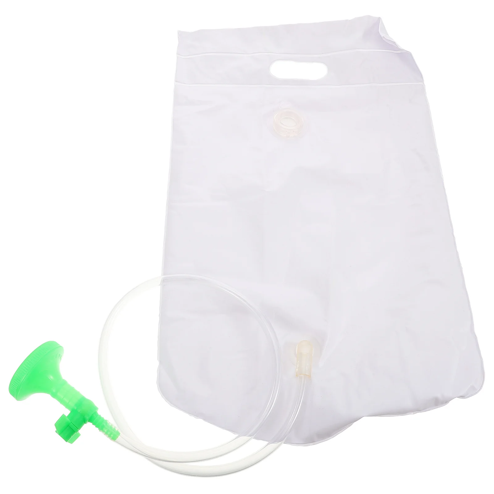 حقيبة مياه للاستحمام، تصميم محمول قابل للطي للسفر والتخييم والمشي لمسافات طويلة في الهواء الطلق، سهل التخزين، رفيق الاستحمام المدمج #2