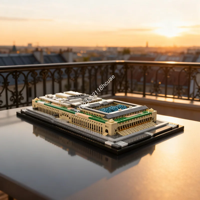 

1636pcs MOC Moynihan Train Hall 1 Scale NYC Model Building Blocks Assemble Christmas Gifts DIY Idea Toys Education Birthday