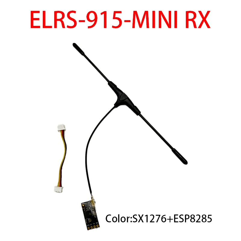 ELRS-915-MINI Receiver, Operating Frequency 915MHz, Transmit Power 100mW, Suitable For FPV Freestyle Long-Range Drone High-Speed