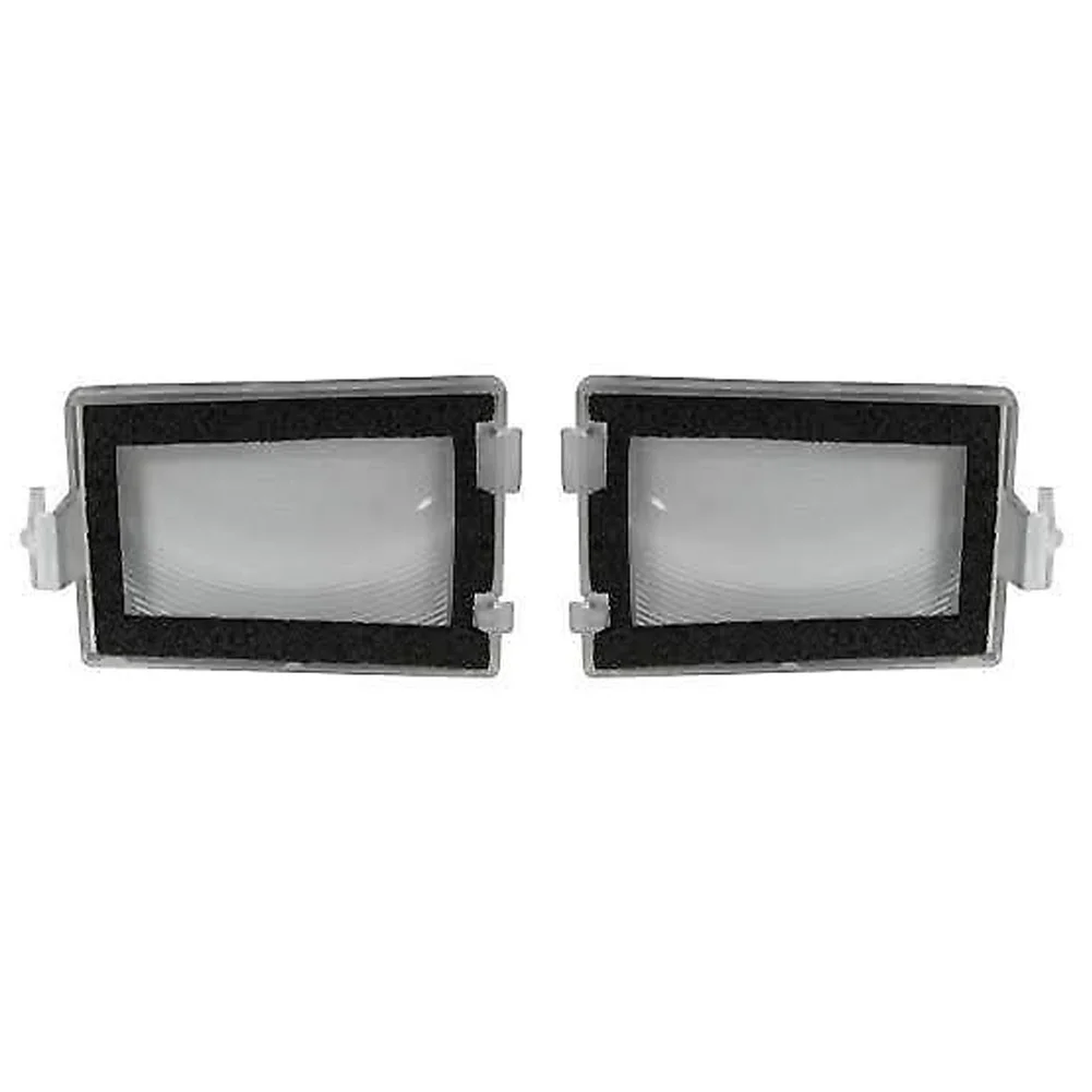 Brand New Plate Light Lens Auto Parts 68020954AB 68020955AB Car Accessories Direct Replacement Dustproof Plastic