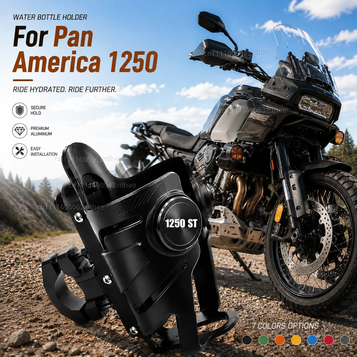 

Motorcycle Water Bottle Holder For Pan America 1250 Special RA1250 2021 Coffee Beverage Tea Cup Support Modification Accessories