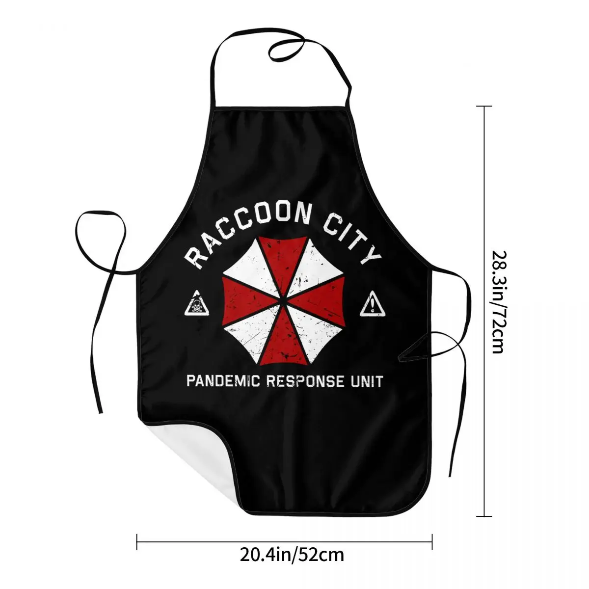 Custom Unisex Umbrellas Corporation Corp Bib Apron Adult Women Men Chef Tablier Cuisine for  Cooking Raccoon City Gardening