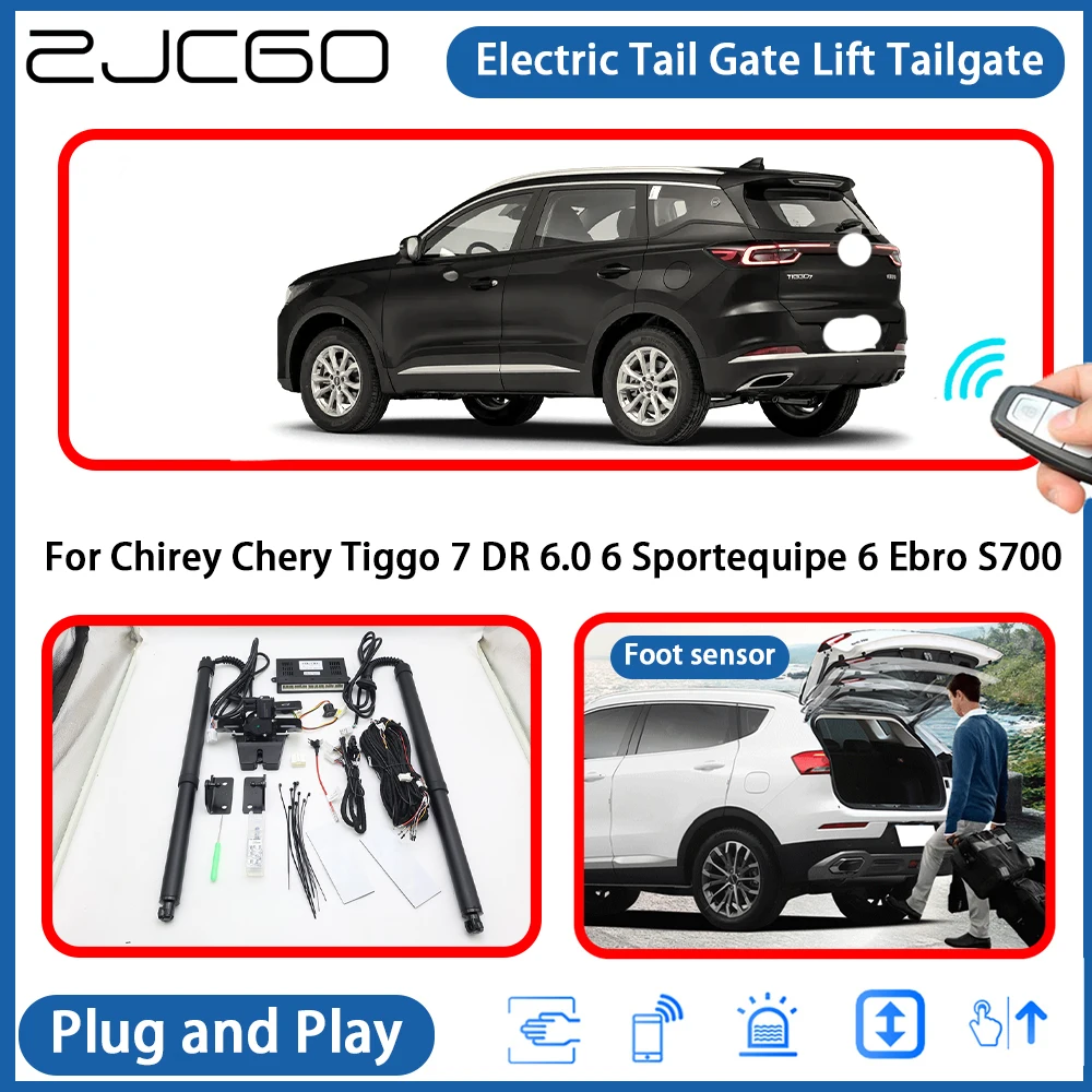 

for Chirey Chery Tiggo 7 DR 6.0 6 Sportequipe 6 Ebro S700 Automatic Powered Tailgate Power Liftgate Electric Tail Gate Lift