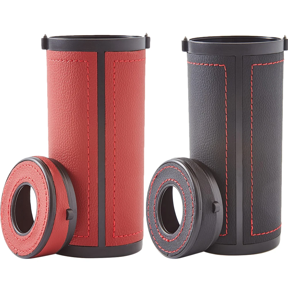 

2pcs Car Tissue Box ABS Steel Napkin Holder Multifunctional Paper Towel Dispenser Decorative Living Room Travel