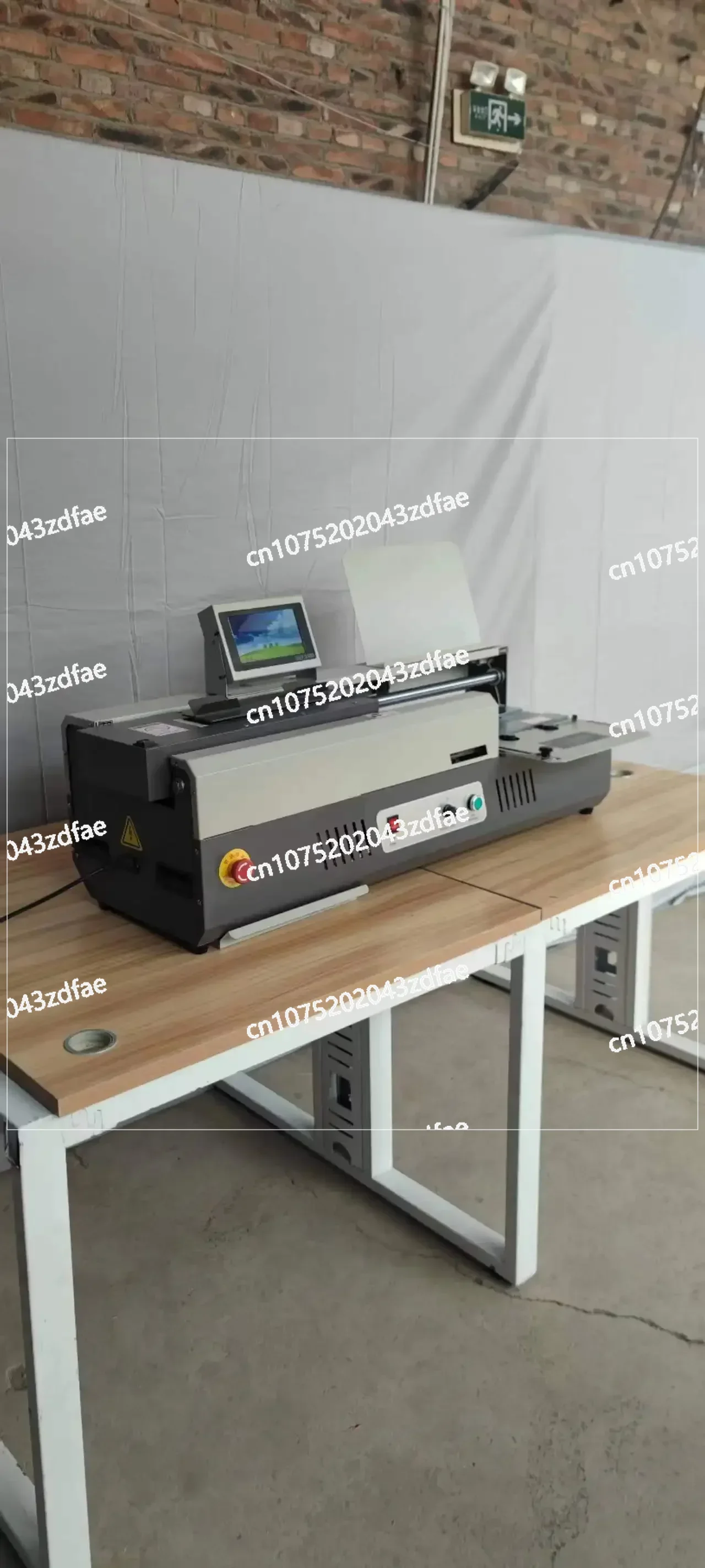 Automatic 330mm Binding Machine A4 Fine Automatic Glue Stapler, Book Making Machine