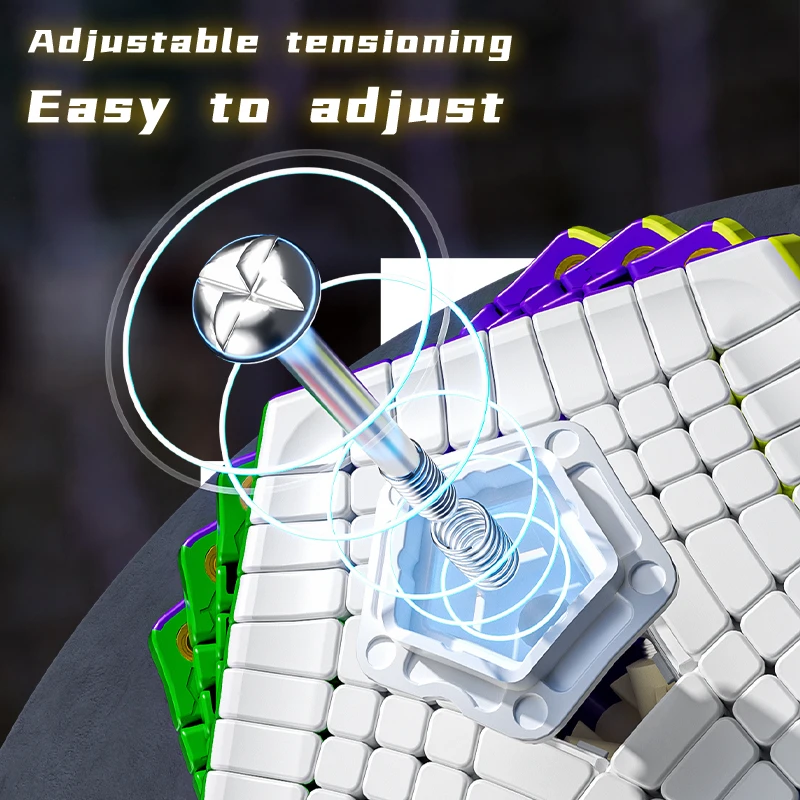 DianSheng Galaxy Megaminx 9x9 Magnetischer Zauberwürfel Galaxy 9x9 Megaminx M Cubo Magico Puzzle Spielzeug Kinder Kinder Geschenk Spielzeug