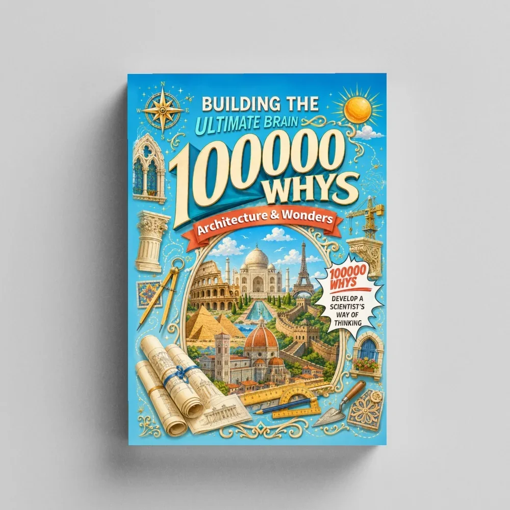100,000 Whys Great Buildings & Wonders, Fun & Happy Science Kids Encyclopedia Architecture Q&A Early Educational Book