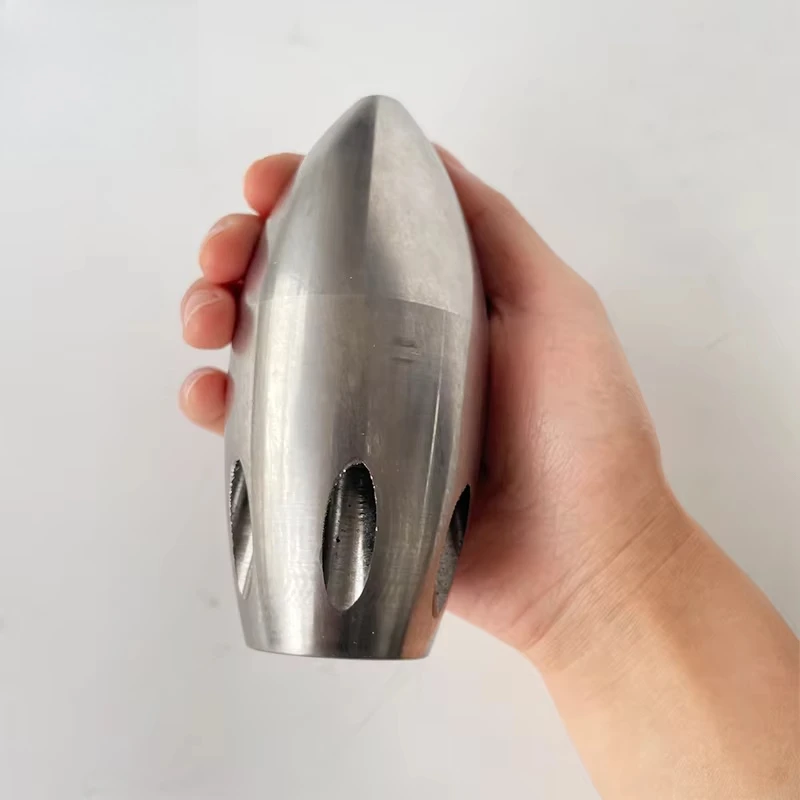 Pressure Washer Parts Cleaning Nozzle Front One Hole Backward 6 Holes Ceramic Nozzle