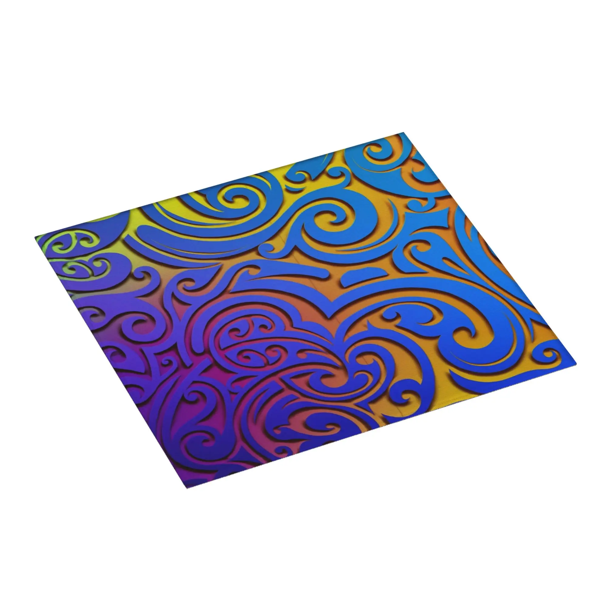 Maoris Design Non Slip Kitchen Counter Protector Mat Barware Tableware Reusable New Zealand Bathroom Drying Mat For Kitchen