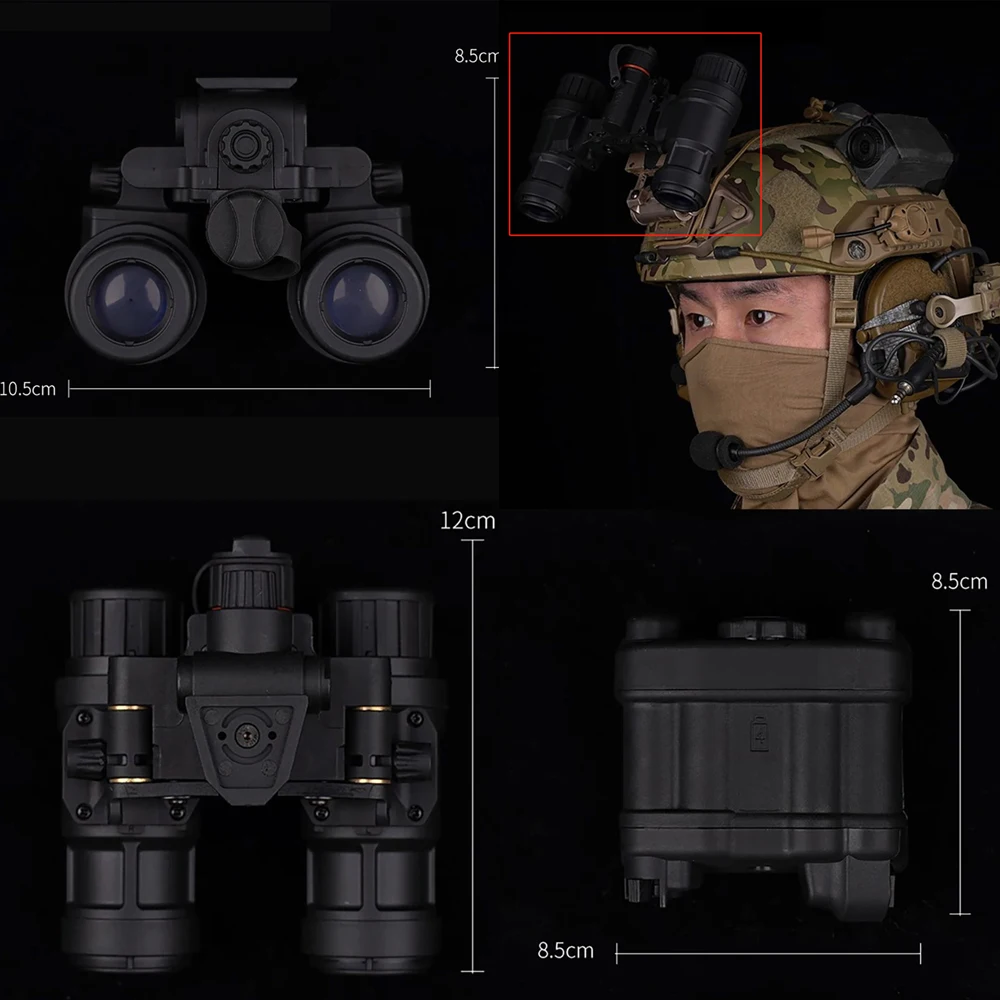 Model NVG AN/PVS31 Model (Dummy Model) Tactical Arrow Dynamic Helmet Night Vision Goggle NVG AN/PVS31+LG424 Mount