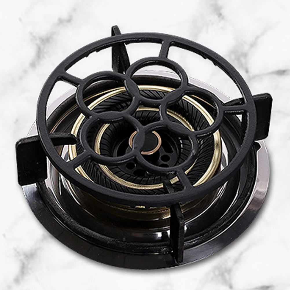 

Stove Wok Ring Iron Pot Holder Support Rack Gas Stove Pot Rack Compact Stand for Balanced Cooking Non Slip Wok Ring