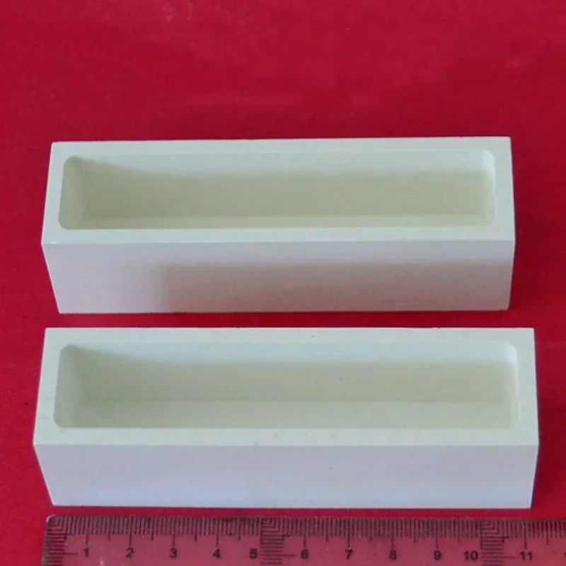 WESTCREEK Square Rectangular Boron Nitride Crucible with Lid, Boat Metal Melting Sintering Silicate