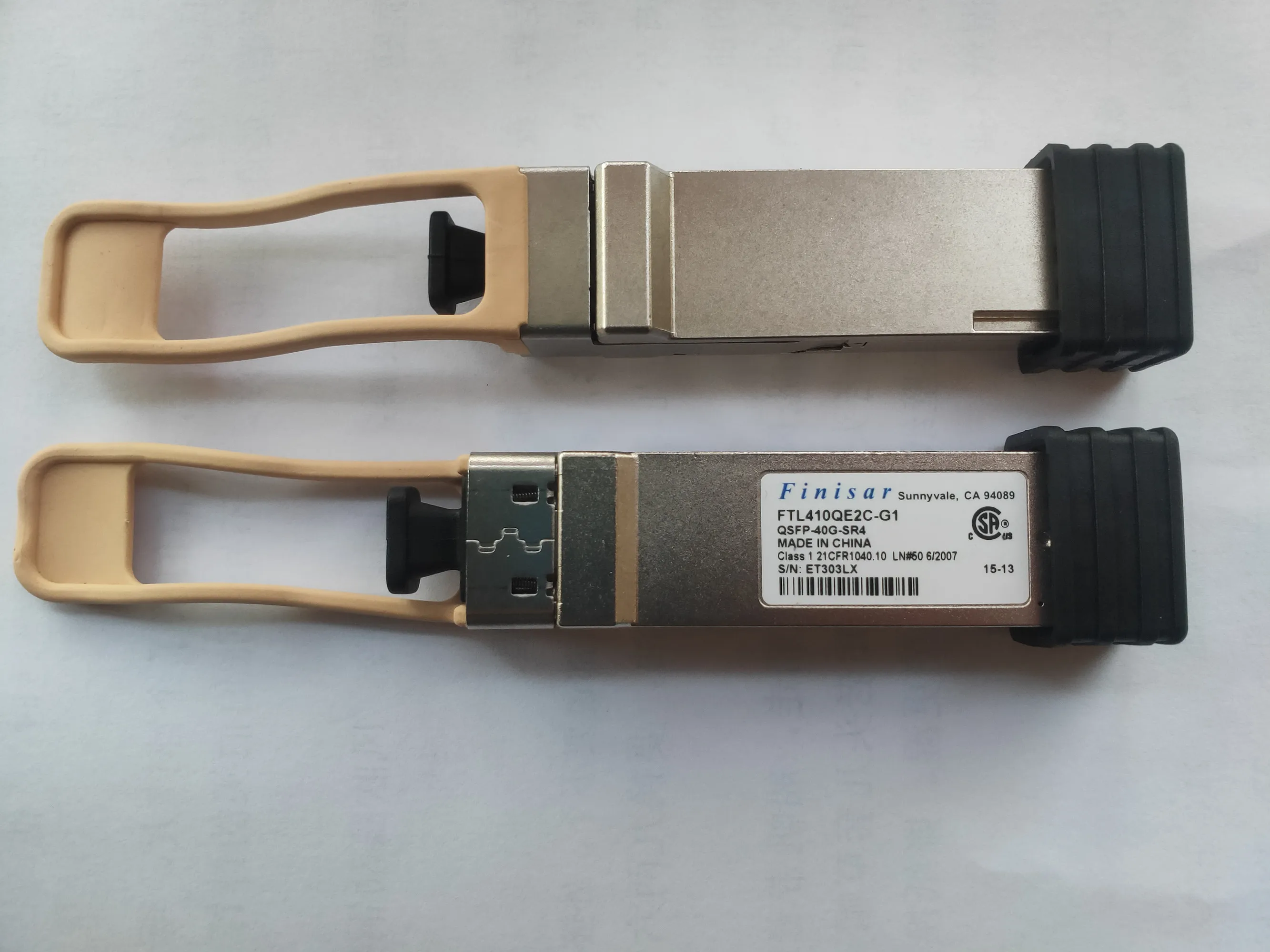 

Finisar Qsfp Module 40GBASE-SR4/FTL410QE2C-G1/40g qsfp Network adapter Switch Optical fiber module