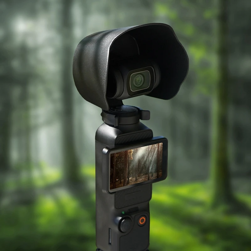 ل DJI Osmo Pocket 3 مثبت ظلة غطاء للعدسات لوحة التخزين واقية إكسسوارات قطع الغيار