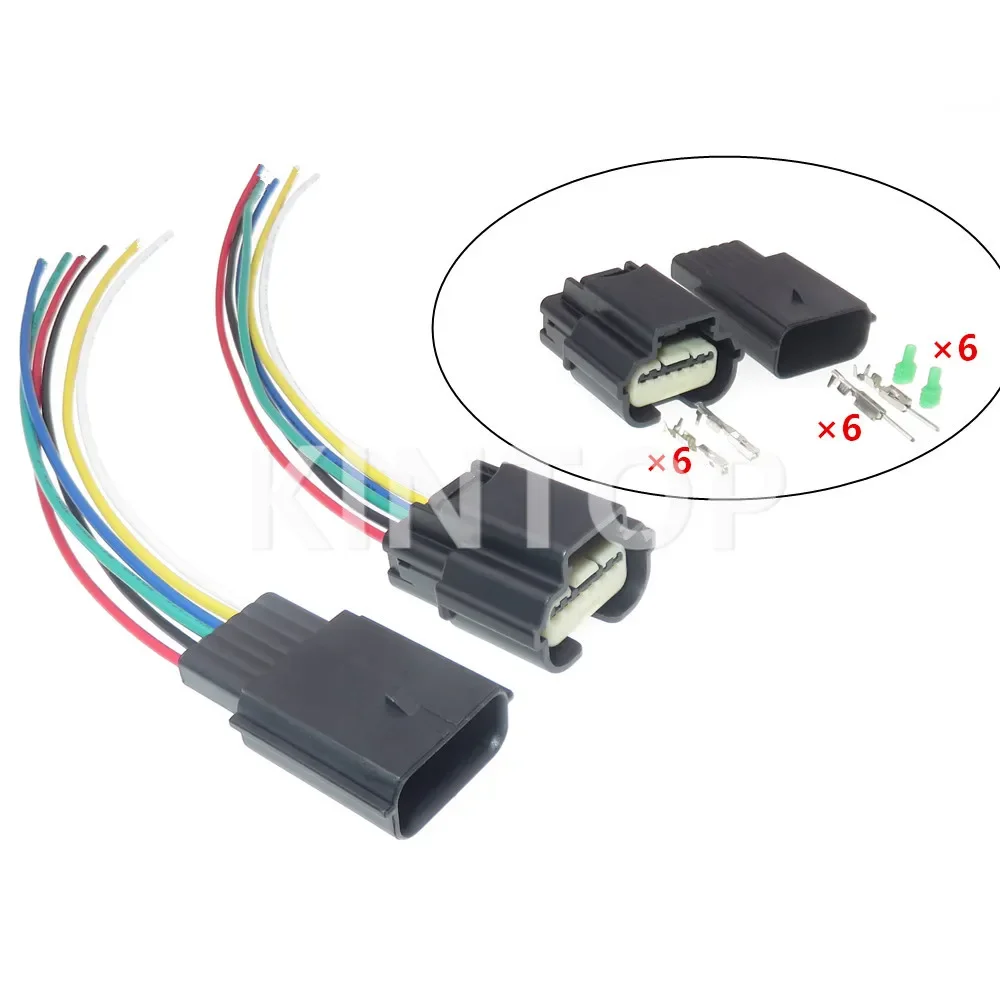 

1 Set 6 Pins 31404-7110 34975-6160 AC Assembly Auto Air Flowmeter Wire Socket 31403-6110 31403-6112 Car Modification Plug Parts