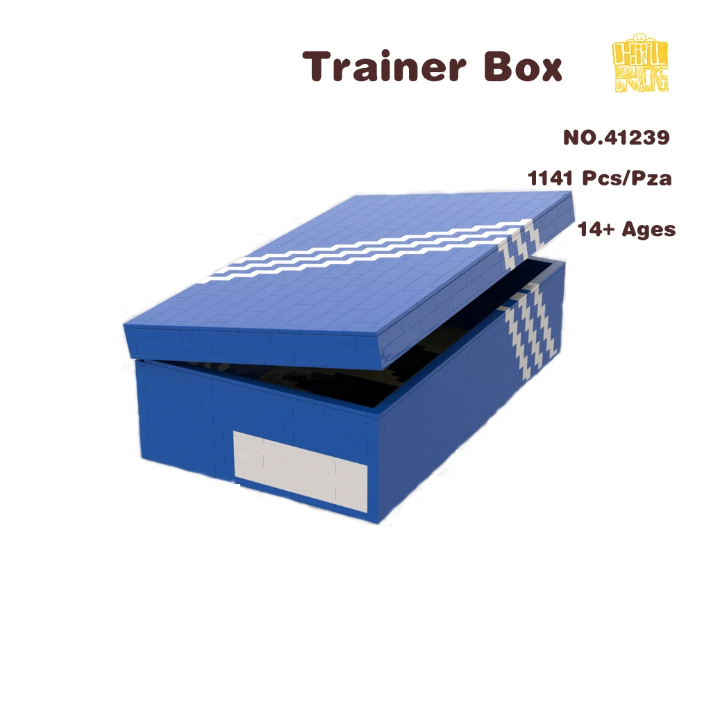 MOC-41239 Trainer Box Model With PDF Drawings Building Blocks Bricks Kids Educational DIY Toys Birthday Christmas Gifts