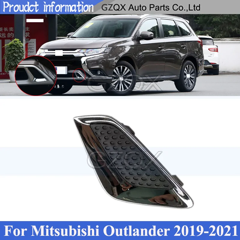 

CAPQX Front Bumper Trim Panel For Mitsubishi Outlander 2019-2021 Front Bumper Lower Trim Front Bumper Decorative Trim