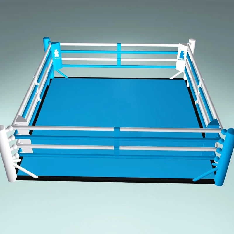 حلقة ملاكمة MMA محمولة قابلة للطي مخصصة، معدات سهلة التجميع والفك #6